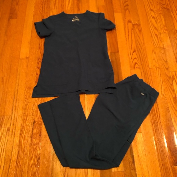 Adar Pro teal Essential Scrub Set Size XS - Picture 5 of 6